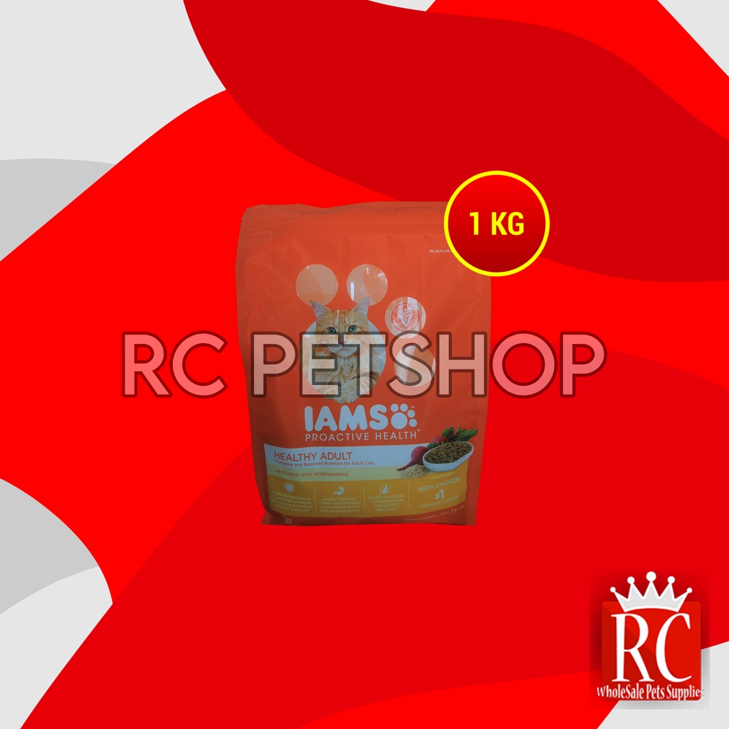 Makanan Kering Kucing IAMS Dry Cat Food Adult Proactive Health 1 KG