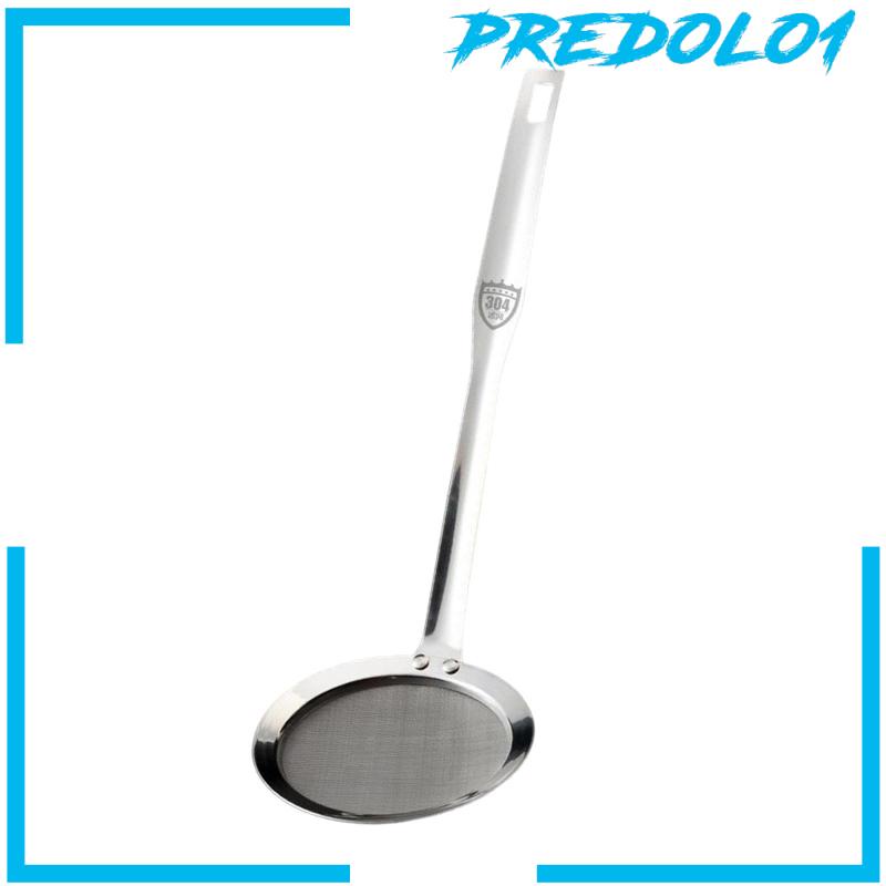 [Predolo1] Hot Pot Skimmer Cooking Strainer Saringan Datar80Mesh Untuk Penggorengan Tepung