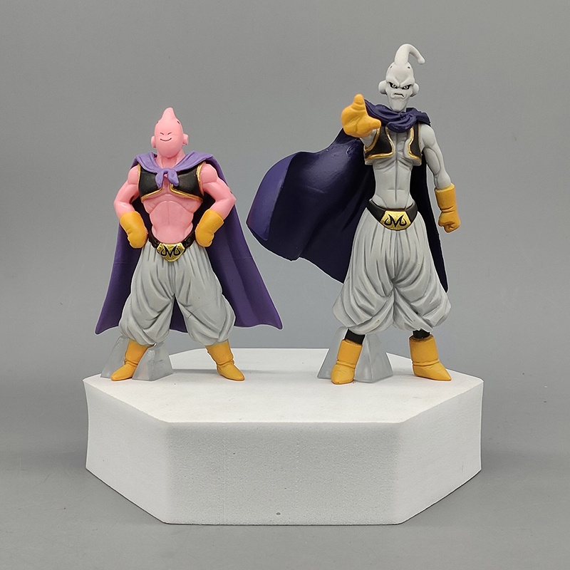 8pcs/Set Dragon Ball Z Figures Majin Buu Full Set LOT 1/12 Scaled Buu Pvc Action Figure Toy Super Saiyan Collection Model Toys