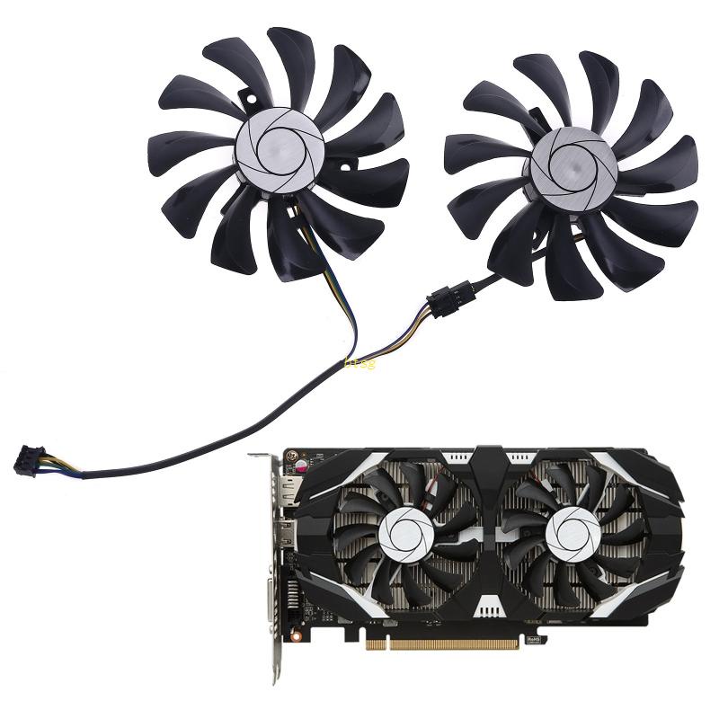 Bt 1pasang 85mm HA9010H12F-Z 4Pin Cooler Fan Pengganti Untuk MSI GTX 1060oc 6G GTX 960 P106-100 P106 GTX1060 GTX960