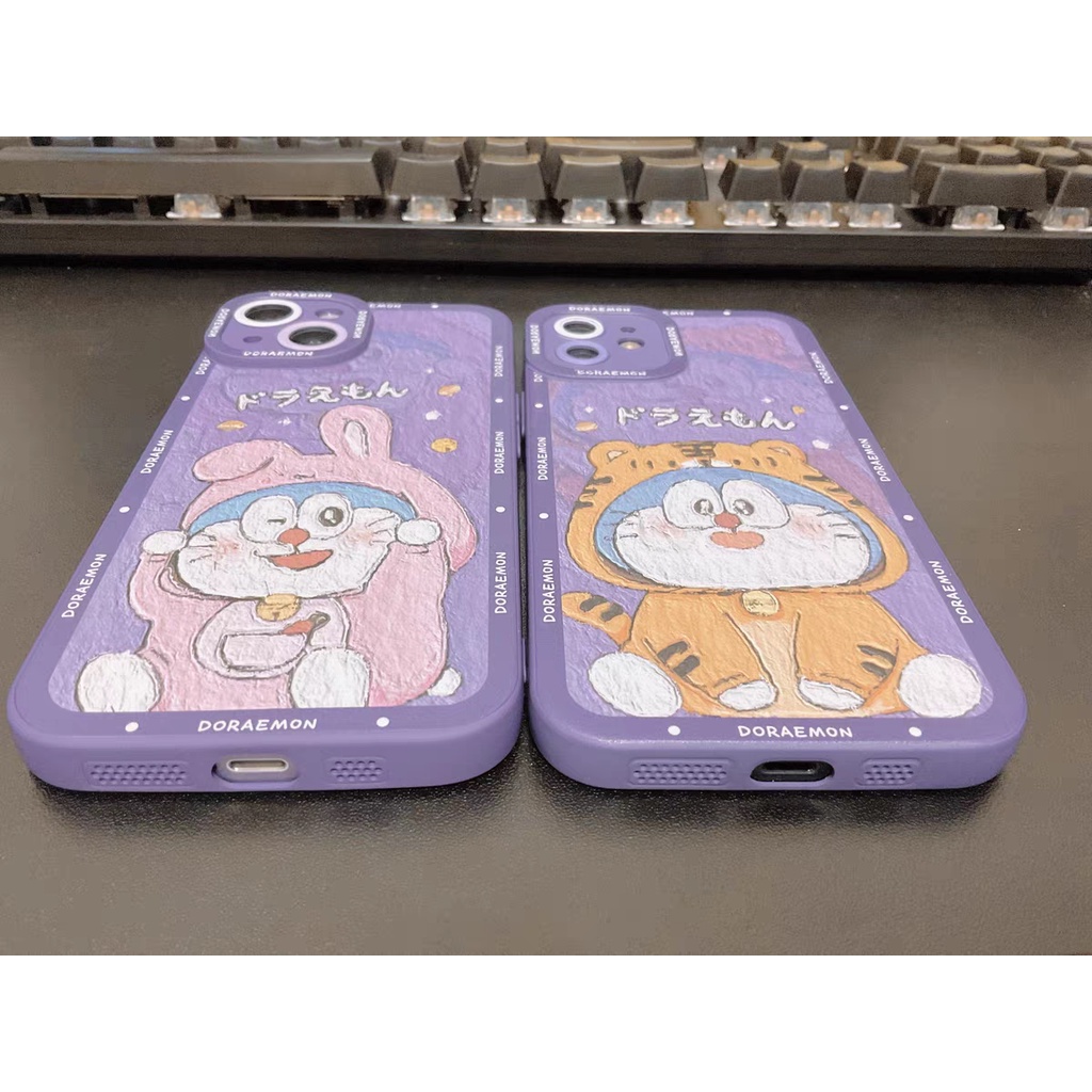 IPHONE Ins Pola Kartun Cocok Untuk Iphone14 14pro 14plus 13 13pro 13prm iPhone12 7Plus 8Plus Xr XS 13 Pro Max Empat Sudut Casing Ponsel Tahan Guncangan