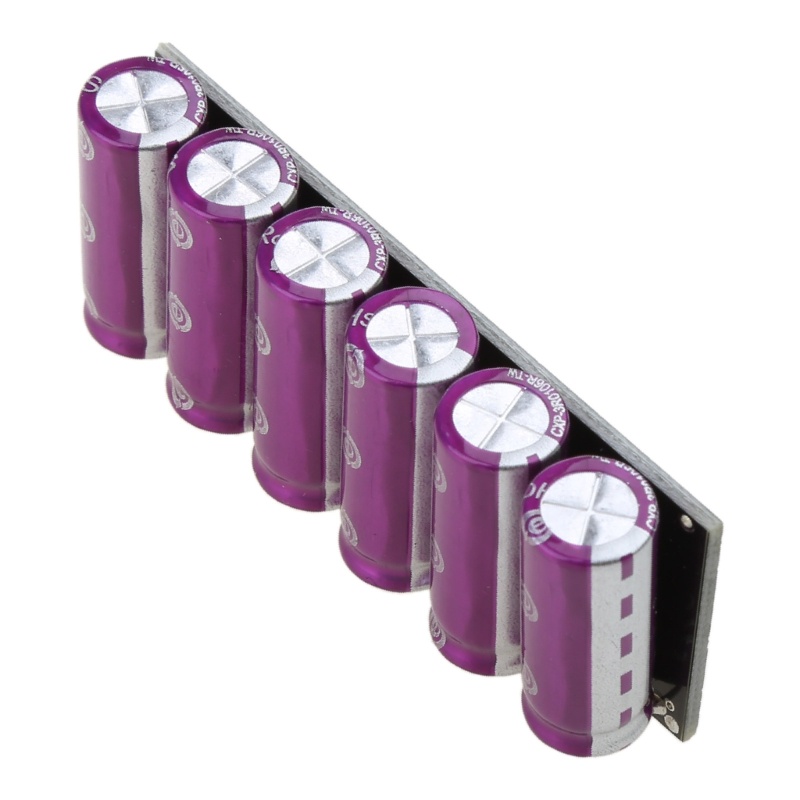 Bt Super Ultracapacitor Cadangan Power Supply Farad Kapasitor Papan Baris Tunggal 18V 1.6F Untuk Modul Perlindungan Untuk Mobil