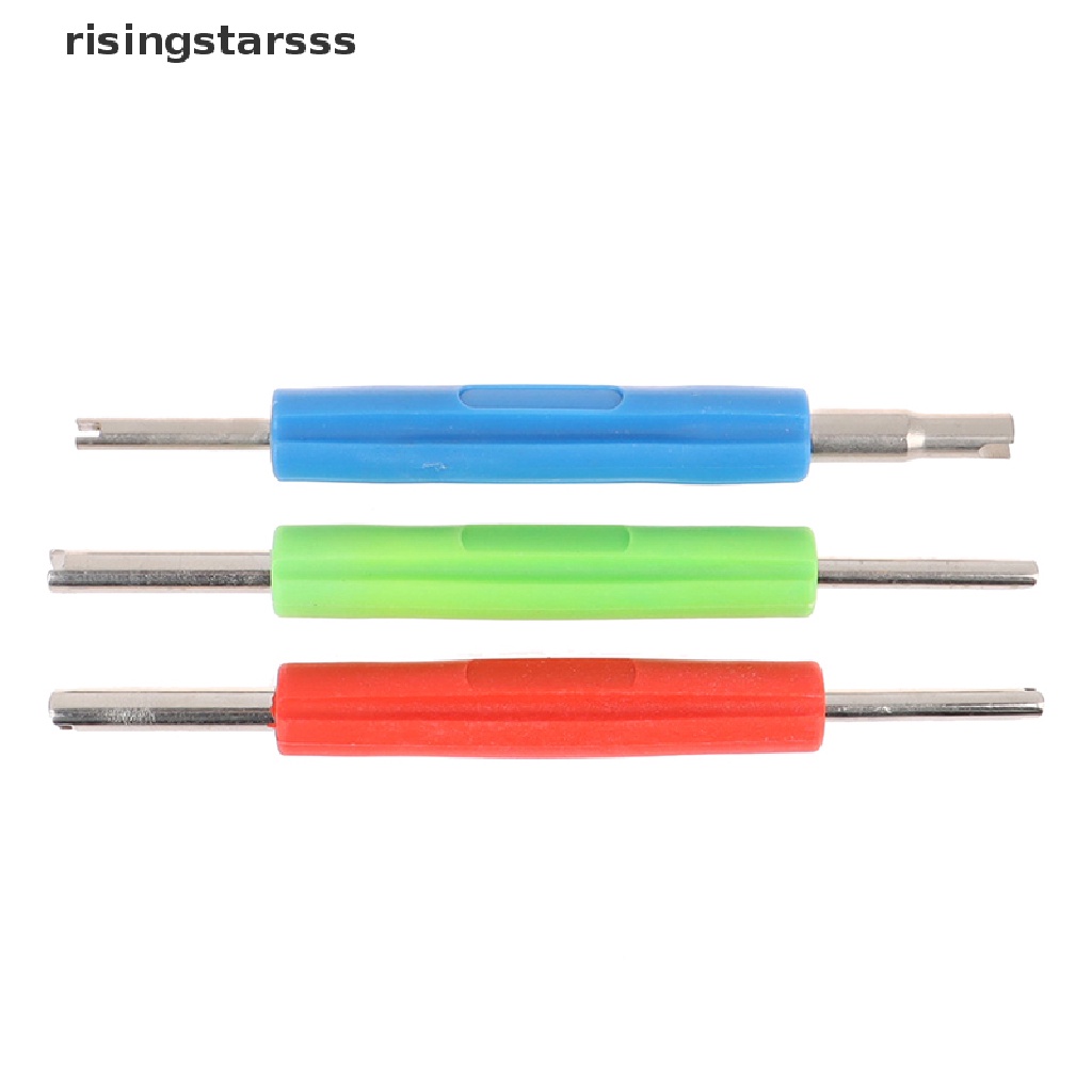 Rsid Span-new 2ways Hand Wrench Tire Valve Stem Core Remover Alat Kunci A/C Dan Jelly Mobil Otomatis