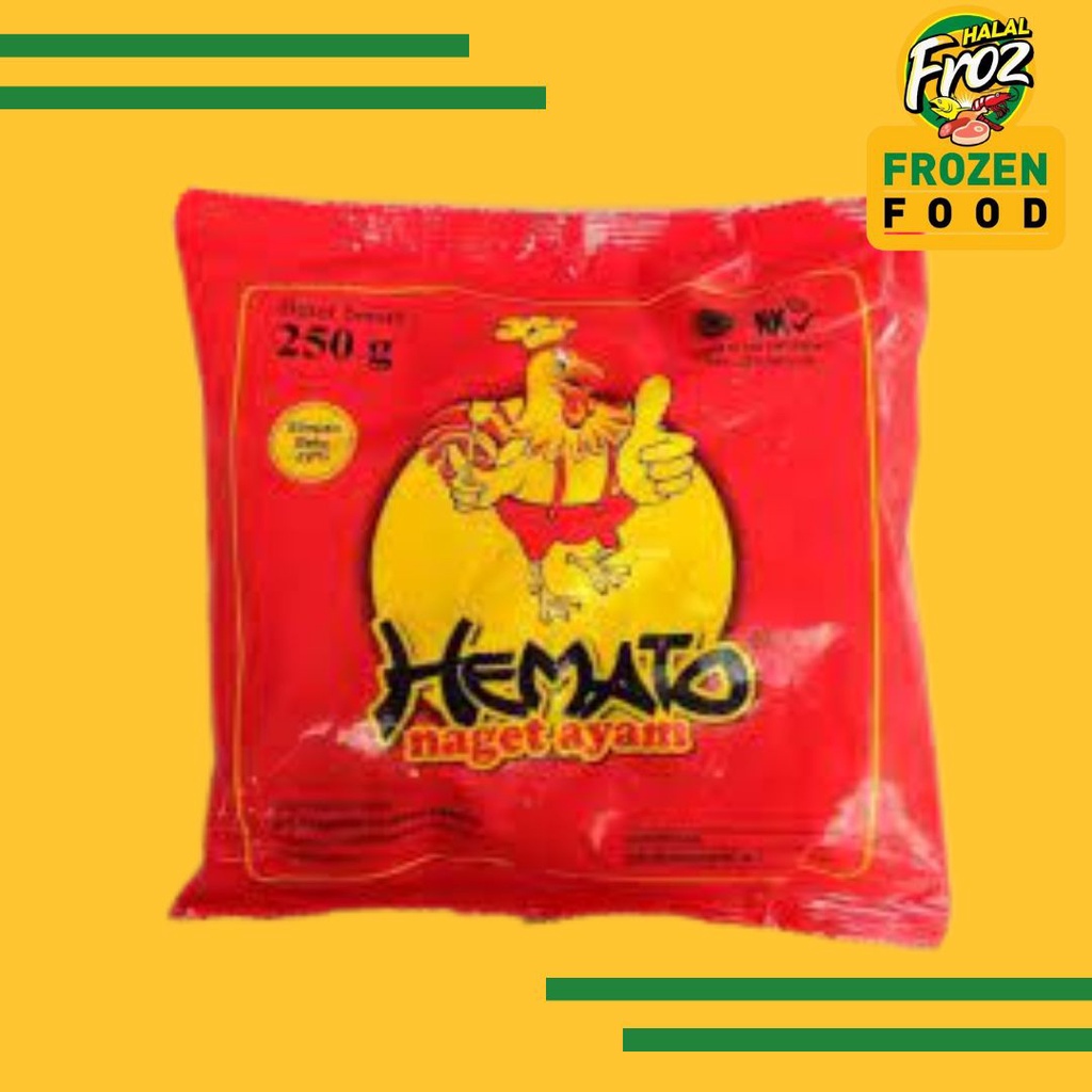 

Hemato Naget Ayam 250gr Ciputat InstantSameday Ready