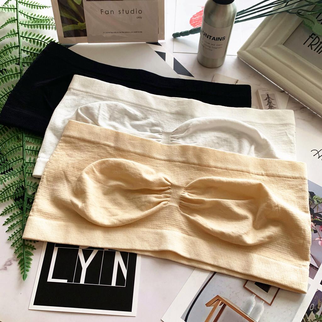 T&amp;Y Bra Kemben Seamless Jaring Belakang Wanita Tanpa Tali Anti Slip Bh Cewek Crop Tanpa Busa Pakaian Dalam Wanita Sexy Fashion Korea Import Murah