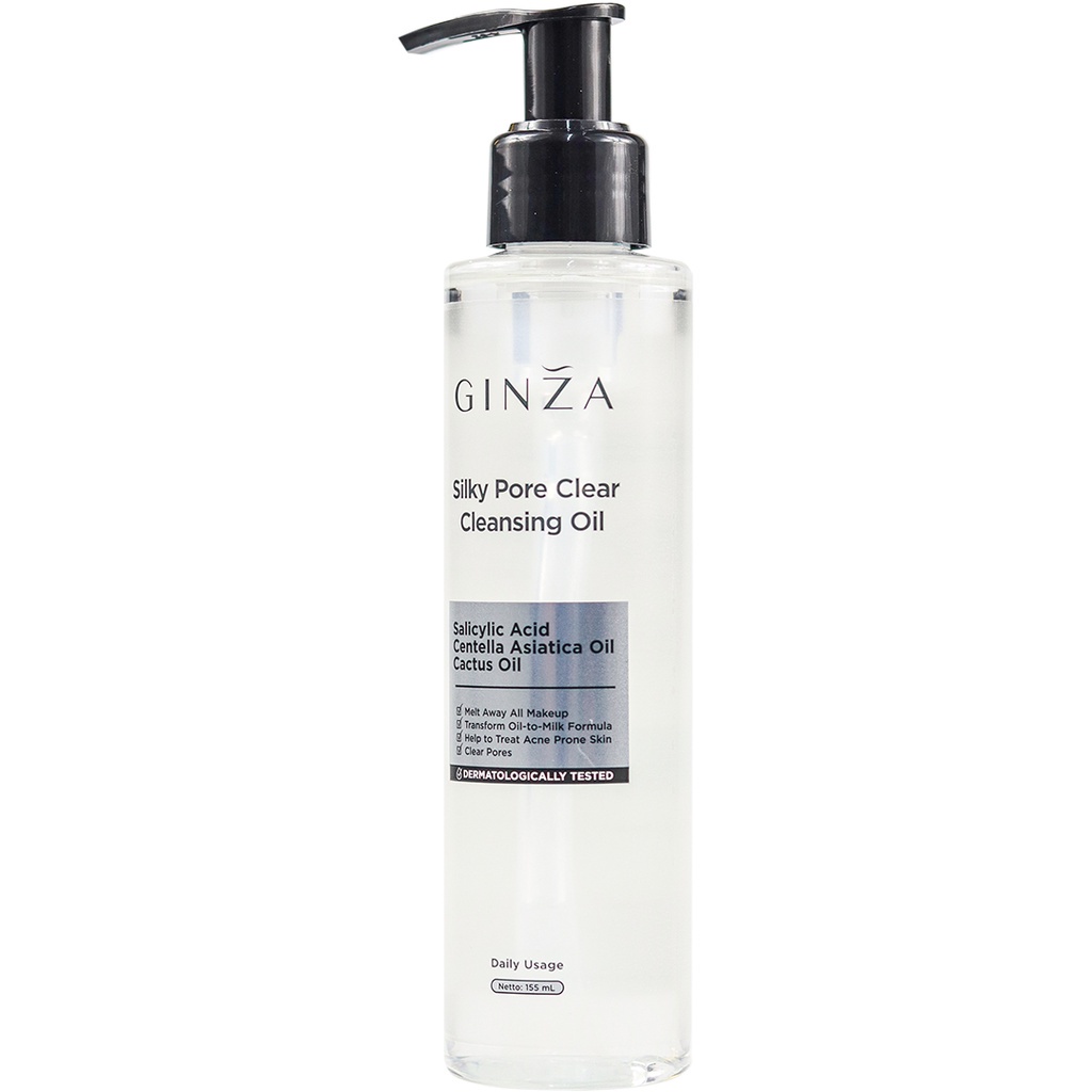 GINZA Silky Pore Clear Cleansing Oil 155ML