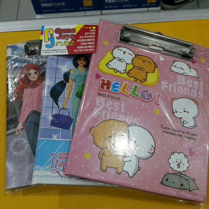 

Kiky Clipboard Memo/Papan Dad Memo