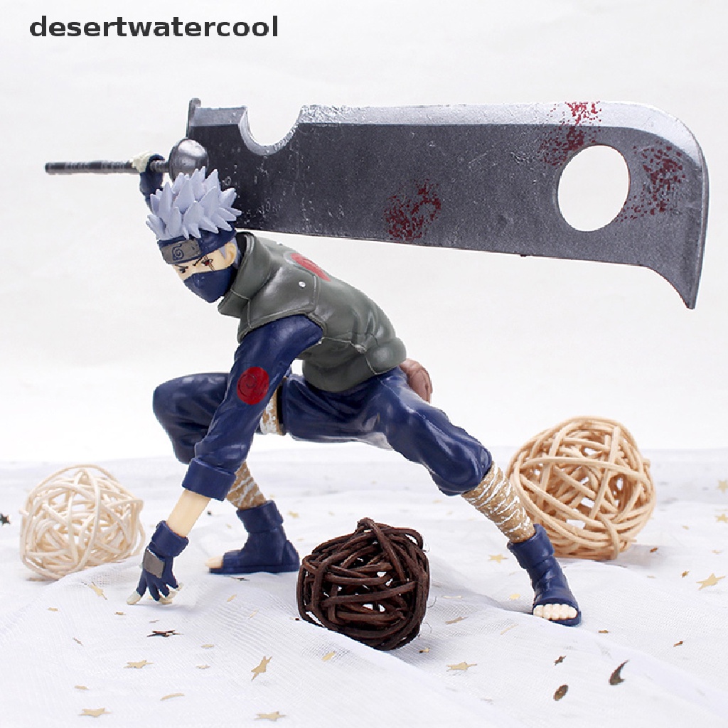 Deid Anime Naruto Hatake Kakashi Figure Aksesoris Action Figure Model Mainan Boneka Martijn