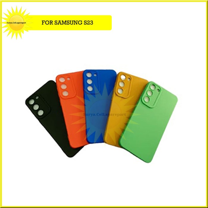 Case Slim Matte Pro Camera Samsung S23 Samsung S23 Plus