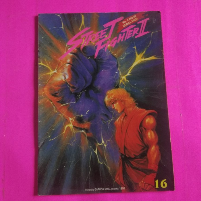 Komik Lawas Street Fighter II Memungkiri Kenyataan vol 16