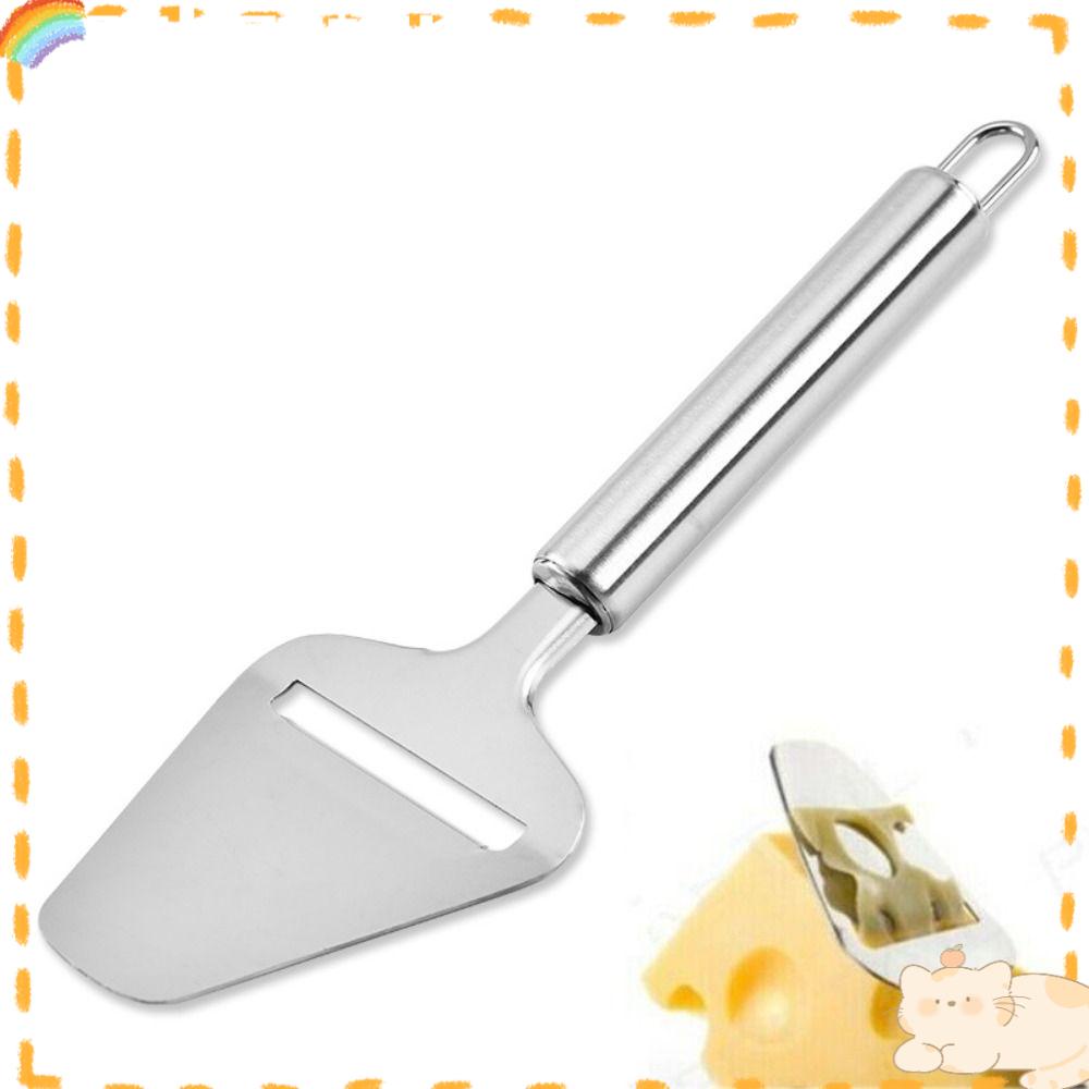 Solighter Cheese Slicer Peralatan Masak Stainless Steel Cheese Planer Pemotong Mentega