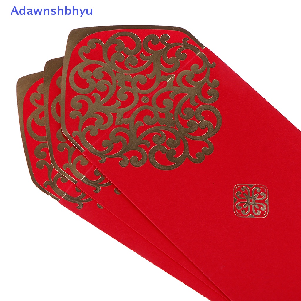 Adhyu 10pcs New Year Wedding Amplop Merah Tikus Tahun Imlek Festival Musim Semi lucky bag ID