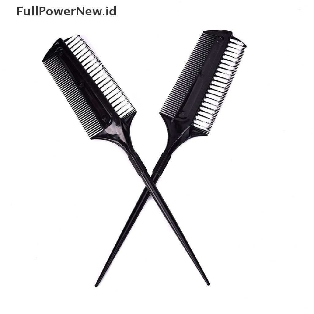 POWER Professional Hairdressing Double Side Ting Combs Hair Color Brush Hair Tools ID