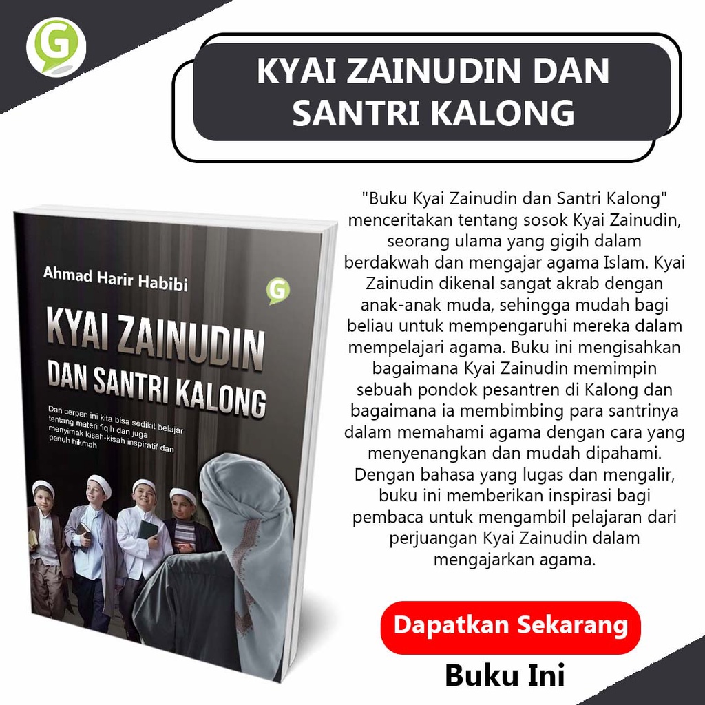 Buku Cerpen Kyai Zainudin dan Santri Kalong - Ahmad Harir Habibi - Guepedia