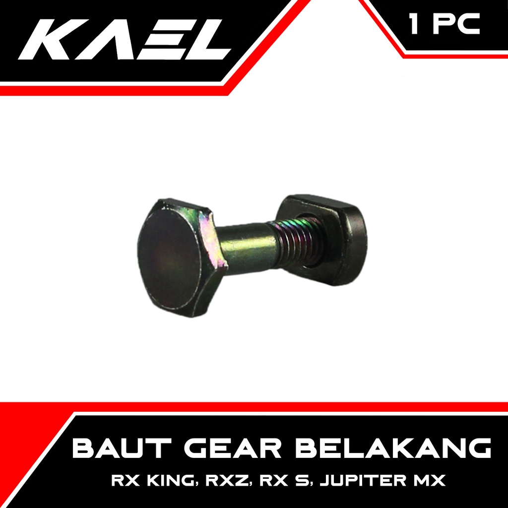 Baut Gear Belakang RX King &amp; Jupiter MX &amp; RXS &amp; RXZ Baud Geer Gigi