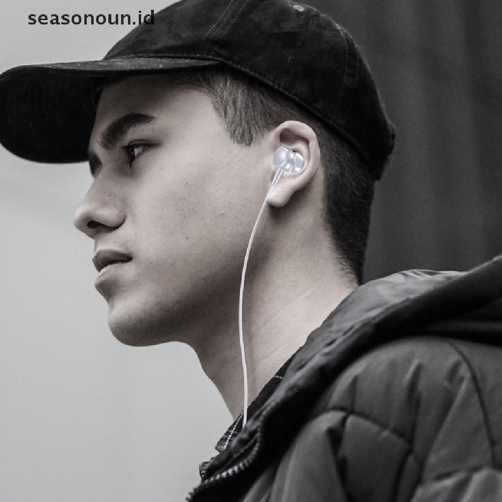 Seasonoun Inear Headphone Dengan Mic Earphone Kabel Dengan Headphone Untuk Laptop Untuk Android.