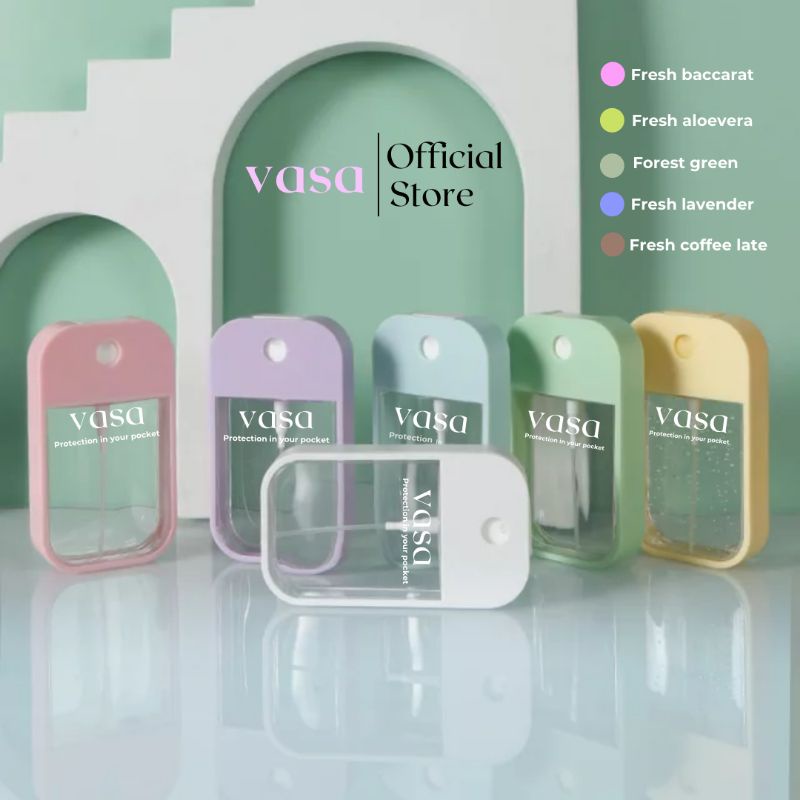 VASAA Hand sanitizer Parfum Spray Pocket Travel Size