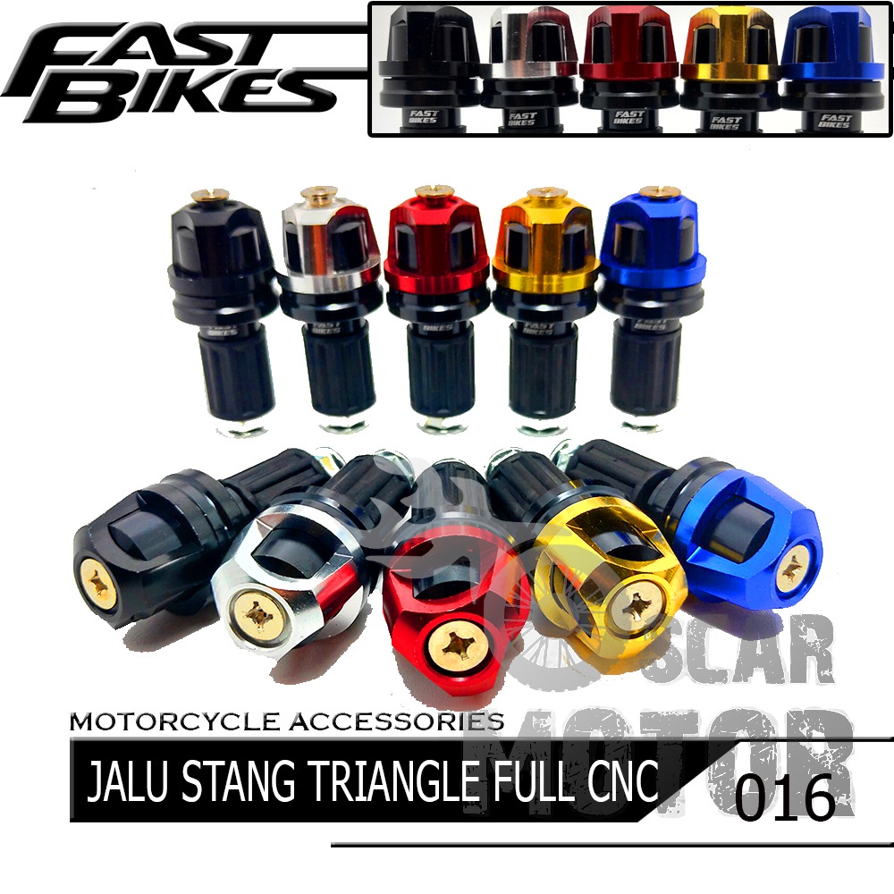 (BISA COD) 016 JALU STANG FASTBIKES BANDUL FULL CNC COVER STANG HIGH 6 NEW APPEARANCE