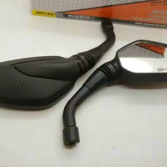 (BISA COD) Spion Motor Variasi Model Pulsar Motif Karbon Motor Honda Dan Yamaha Free Sambungan Spion Merek Akai Cocok Untuk Motor Nmax Aerox Lexi Pcx Vario Mio Scoopy Vixion Tiger Megapro