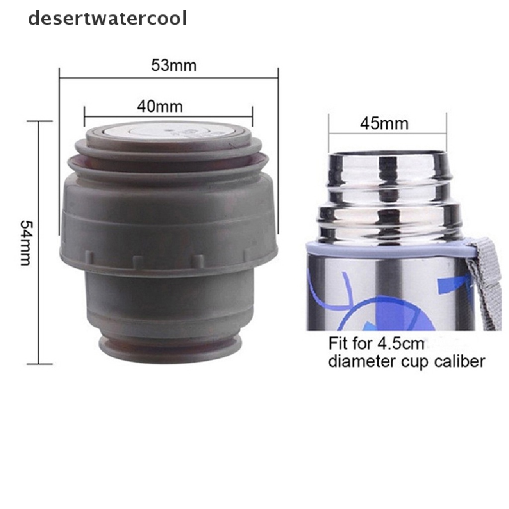 Deid 4.5 cm Bullet Flask Cover Travel Cup Vacuum Flask Tutup Mug Outlet Termos Penutup Martijn