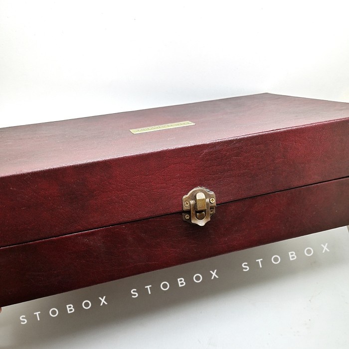 

⭐BISA COD⭐ XMAS HARVEST HARD CASE HAMPERS GIFT BOX KOTAK KAYU KULIT PREMIUM SET