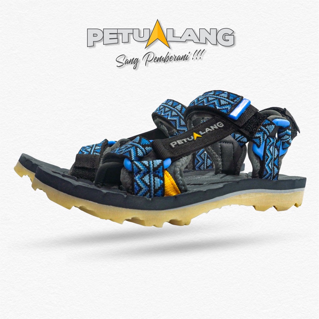 Sendal Gunung Anak PETUALANG Maninjau Strap Jr Sandal Hiking Junior Outdoor Unisex