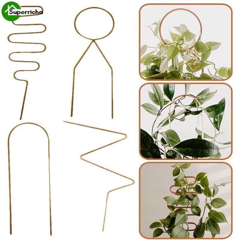 Hot Sale/[Fiture] Bingkai Panjat Tanaman Geometris Kreatif/Bingkai Penyangga Untuk Pot/Rak Bunga Rambat Panjat/Fixator Pertumbuhan Tanaman Pandu/Alat Berkebun
