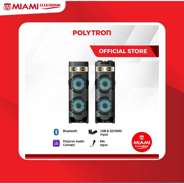 POLYTRON Active Speaker PAS 10D28 / PAS10D28 Spiker Aktif