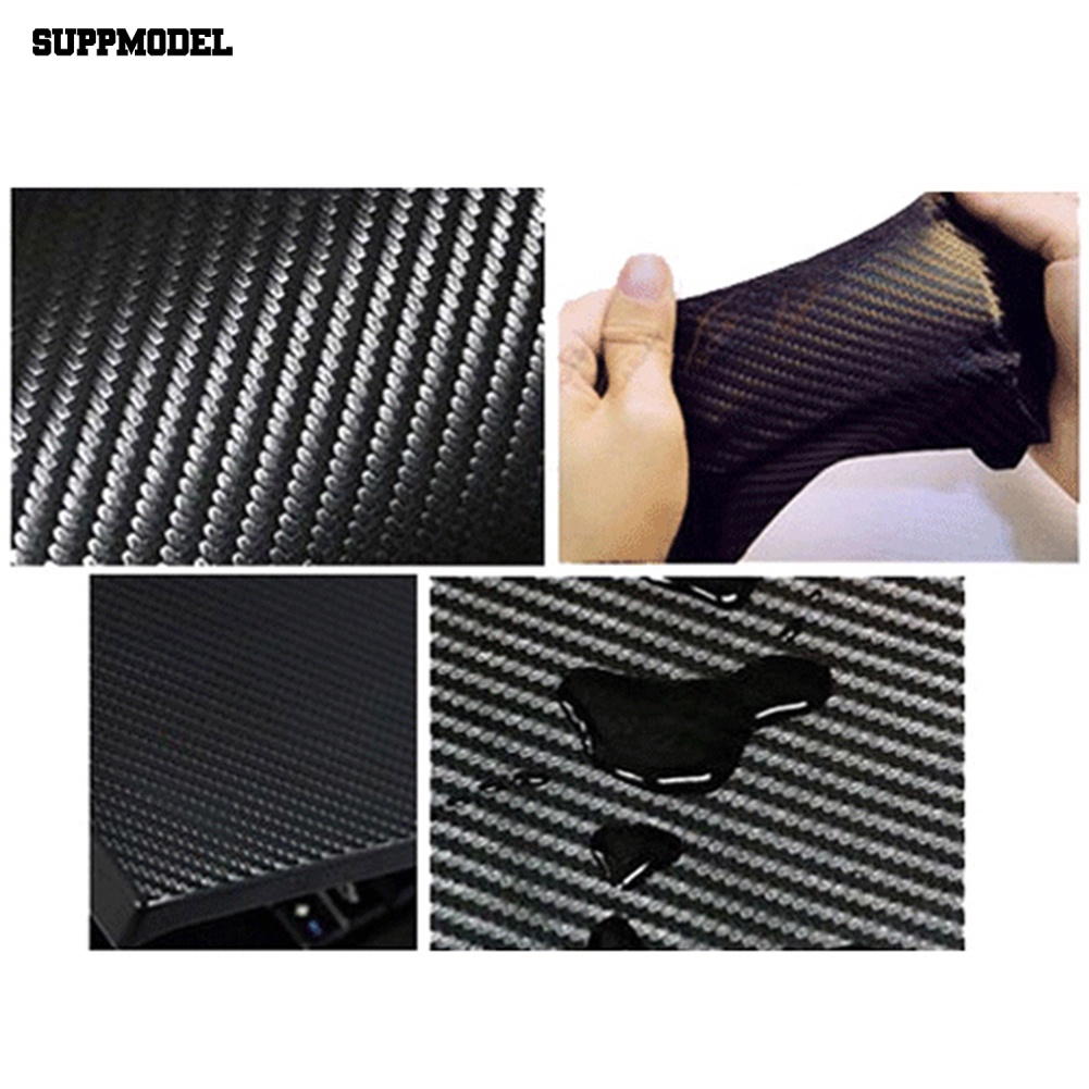 Suppmodel Serat Karbon Lampu Rem Belakang Lamp Cover Dekorasi Stiker Mobil Untuk Suzuki Swift