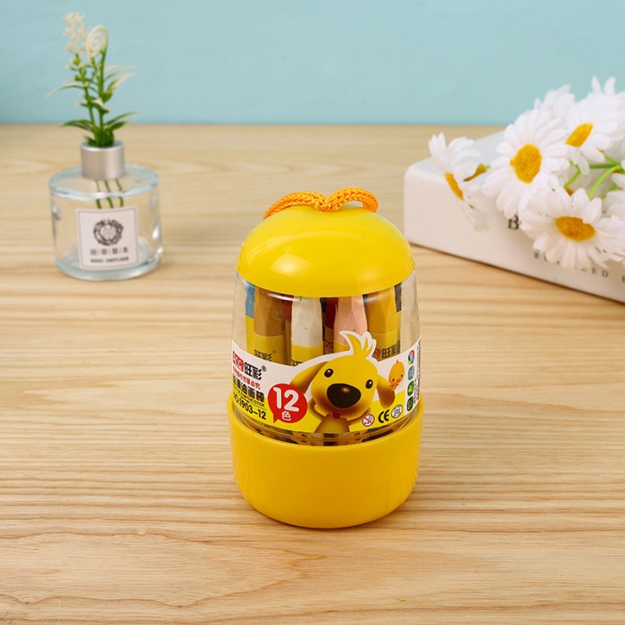 

CRAYON ANAK ISI 12 WARNA / CRAYON DESAIN BARREL YANG MUDAH DI AMBIL - Kuning