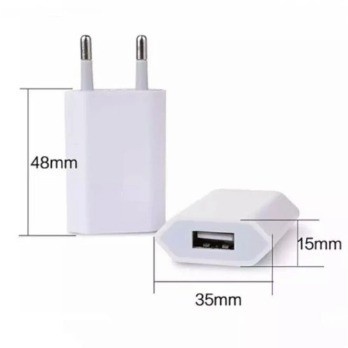 Adaptor Charger Camera Fast Charging USB Port Quick Charge QC3.0 Travel Colokan Pipih