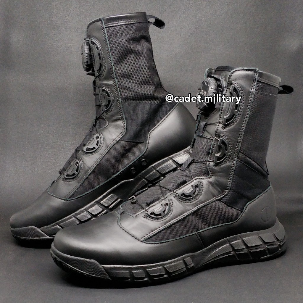 Sepatu PDL Parabellum BOA XTRACX KANVAS Boots - HITAM/BLACK