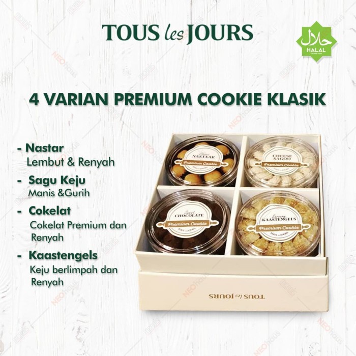 

✨NEW✨ -TOUS les JOURS Signature Cookie 4 In 1 / Kue Kering- 1.1.23