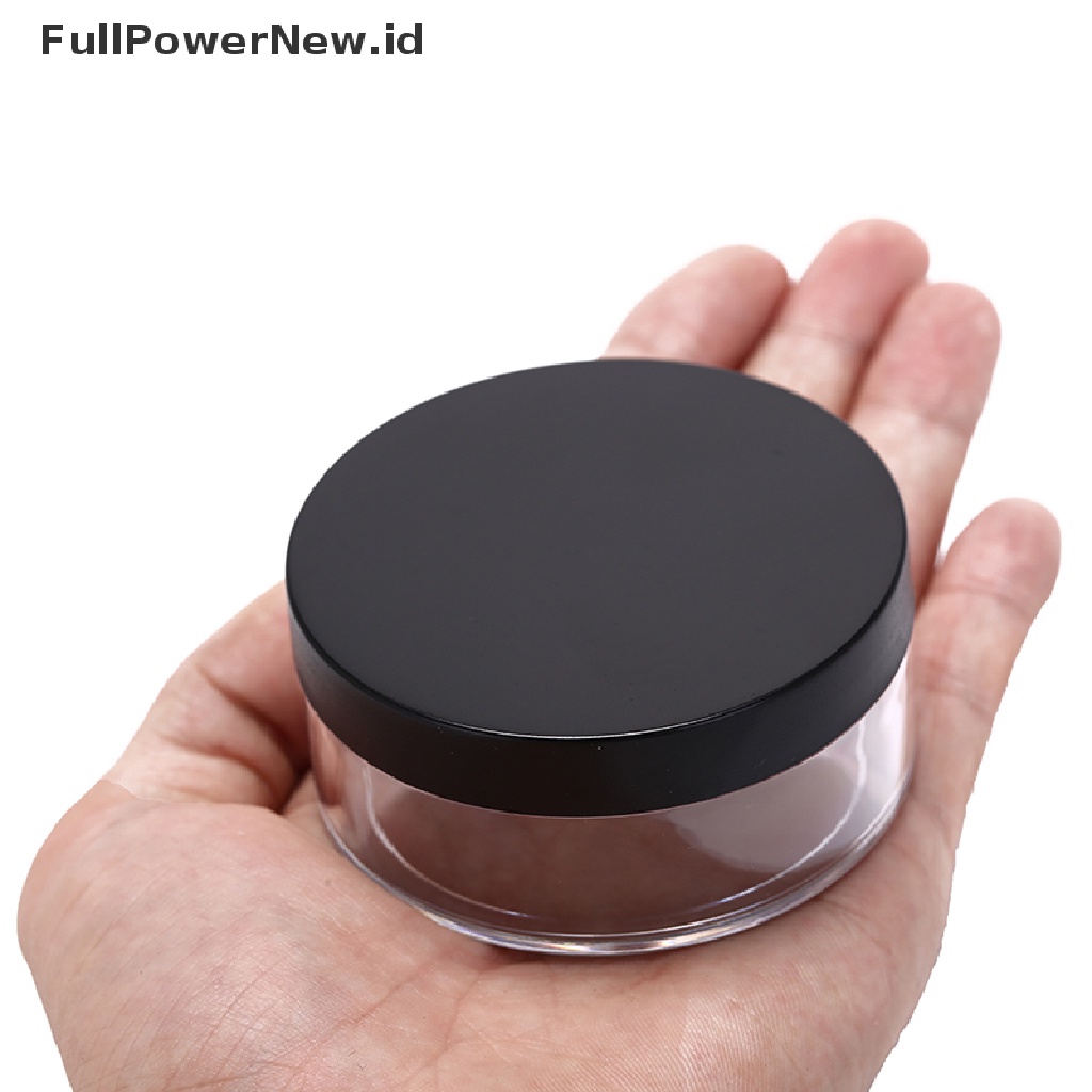 Power 1pc 50g pot Longgar Kosong Plastik Dengan Wadah jar makeup Kosmetik ID