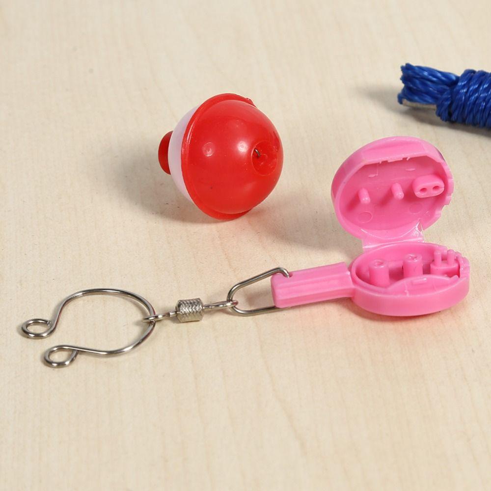 Lanfy Tie Nail Knotter ABS Multi Fungsi Penyimpanan Hooks Tying Tool Hanging Hooks Aman Nipper Fast Knotter Fishing Knot Tools