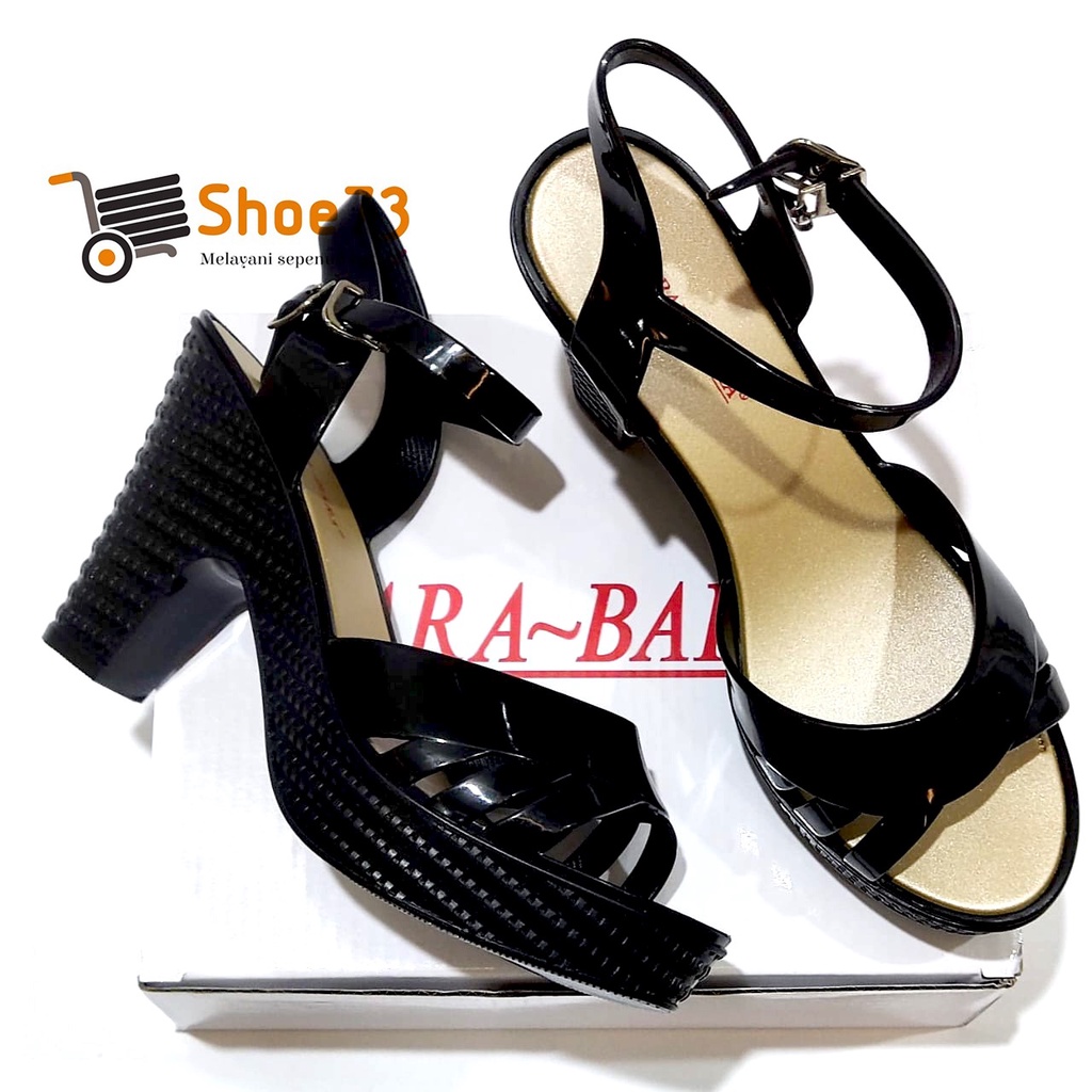 BARA-BARA MBL 13902 TL SIZE 36-39 ORIGINAL | Sepatu wedges Tali  jelly wanita | wedges impor