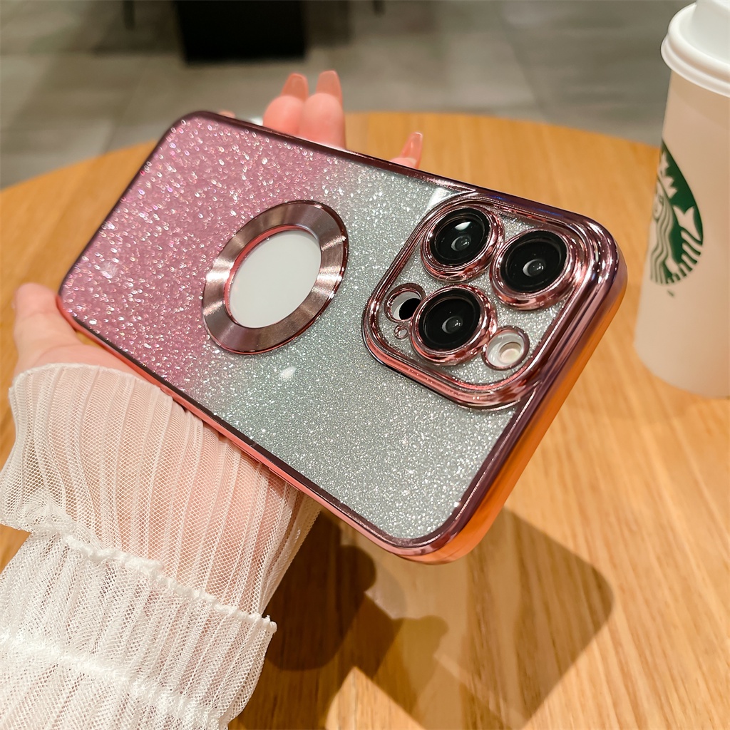 Casing Lensa Proteksi Kamera premium Mewah iPhone 14 Pro Max14 Plus case Iphone13 12 11 Pro Max Transparan Bening Kedip TPU shockproof soft case