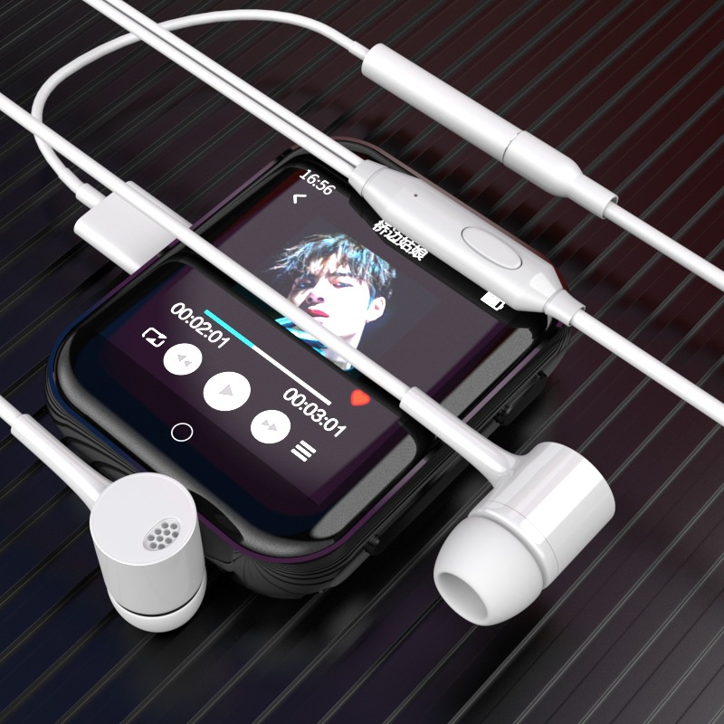Headphone In-ear Yang Terkontrol Kawat Cocok Untuk Ponsel 3.5 Antarmuka Headphone Kabel