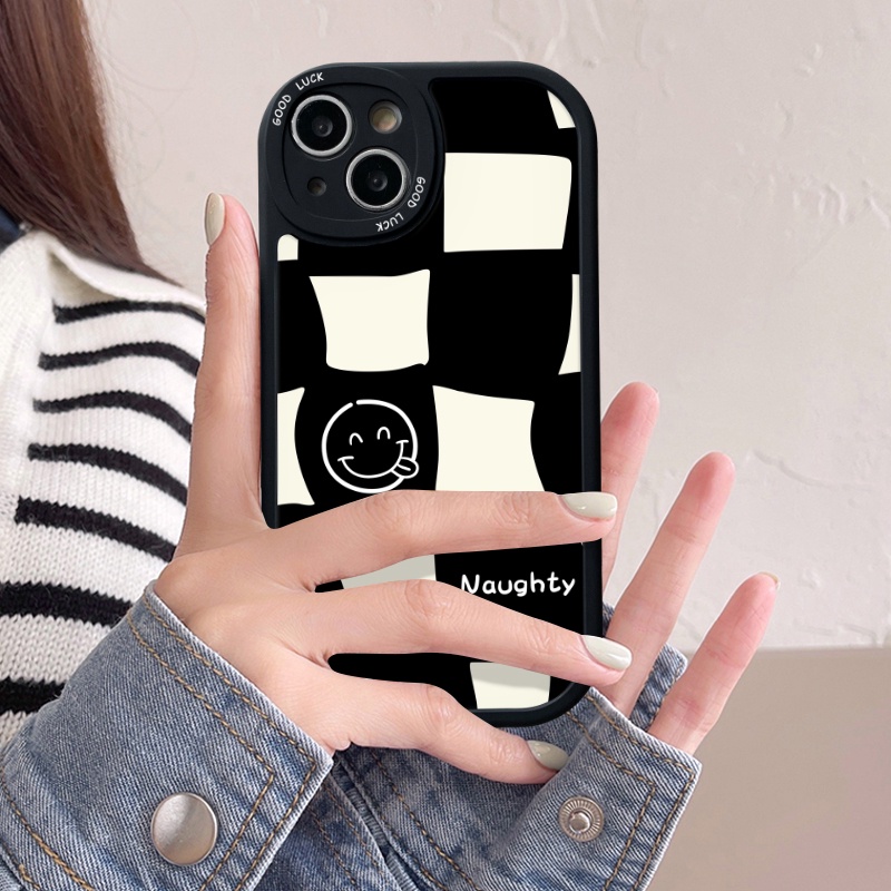 Csing Soft Couples Case Infinix Smart 5 6 Note 8 Hot 10T 11 10s 11s 9 10 Play Hot 10 Lite Irregular Block Black White Love Heart Soft Tpu Back Cover