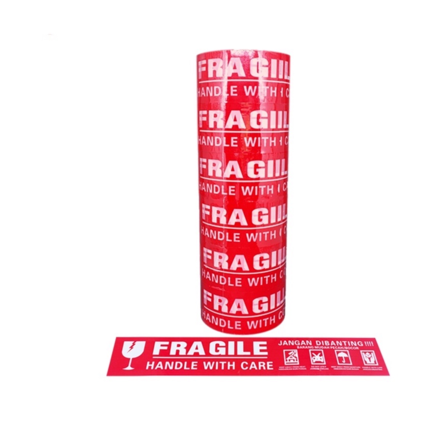 

Ksatria Tape Lakban Fragile Merah 45mm x 60yard