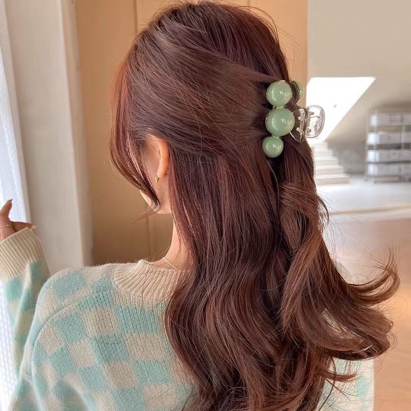 Baru Hijau Segar Hiu Klip Fashion Gadis Korea Jepit Rambut Aksesoris Rambut Lucu