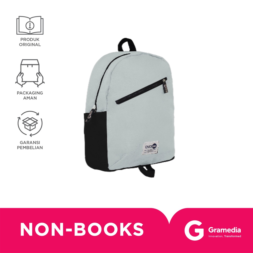 Backpack Eversac Junio Y Lgrey Black