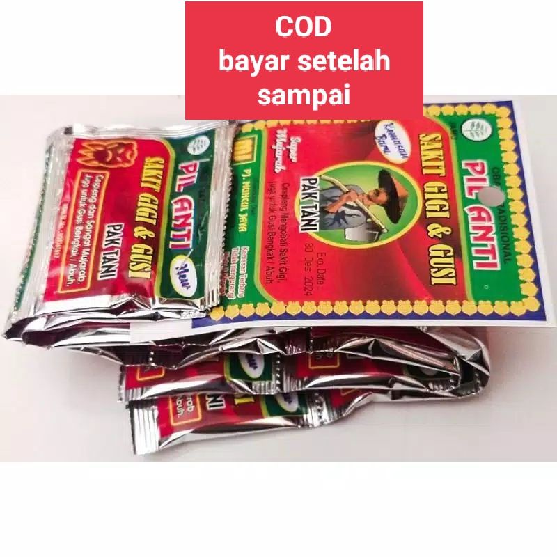 

Pil pak tani ( sakit gigi) original ASLI