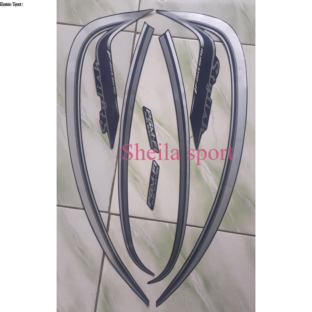 Stiker striping motor honda scoopy scopy stylish 2015 2016