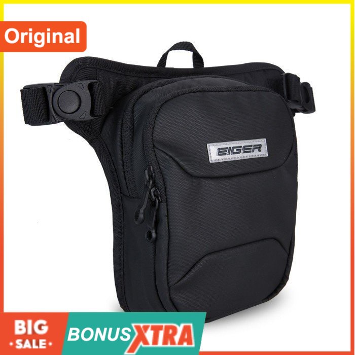 Tas Paha EIGER1989 PRELIATOR LEGPACK RD Black 91000 4248 Original BDGBagus