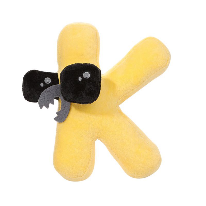 [ Bahan Plush/Yelvo ] Mainan Boneka Bantal Desain 26 huruf Alfabet Lore ukuran besar