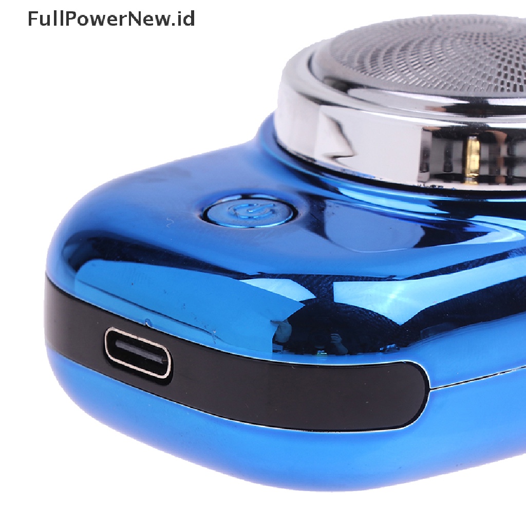 Power Alat Cukur Mini Portable Elektrik Cukur Untuk Pria USB Rechargeable Shaver Home Travel ID