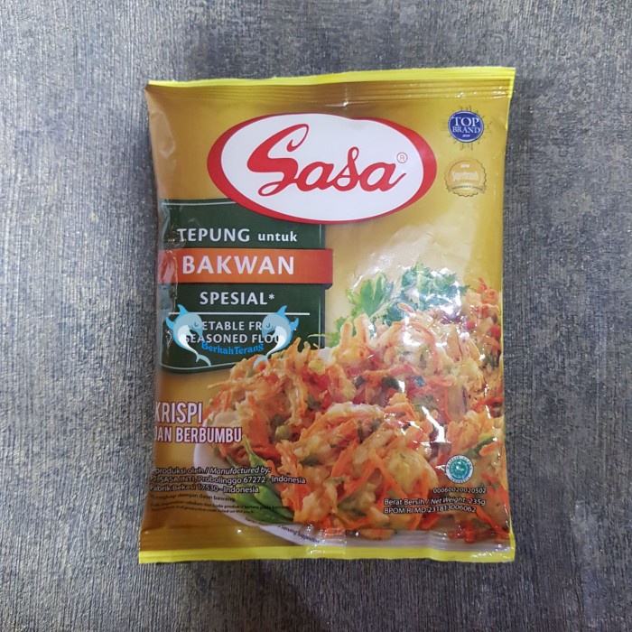 

Sasa Tepung BAKWAN Spesial 235 gr / Tepung Bumbu Instant - BAKWAN
