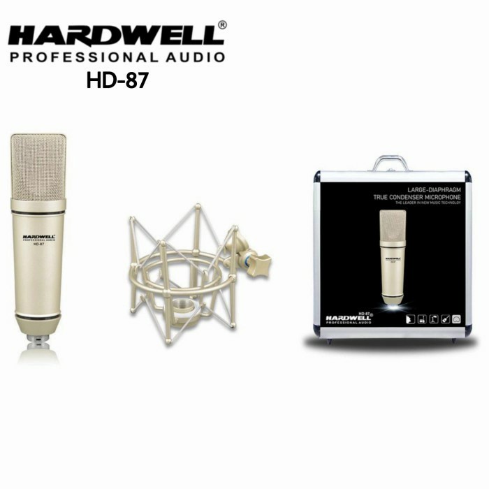 Mic Studio Hardwell HD-87 Original Condenser Microphone Studio HD87
