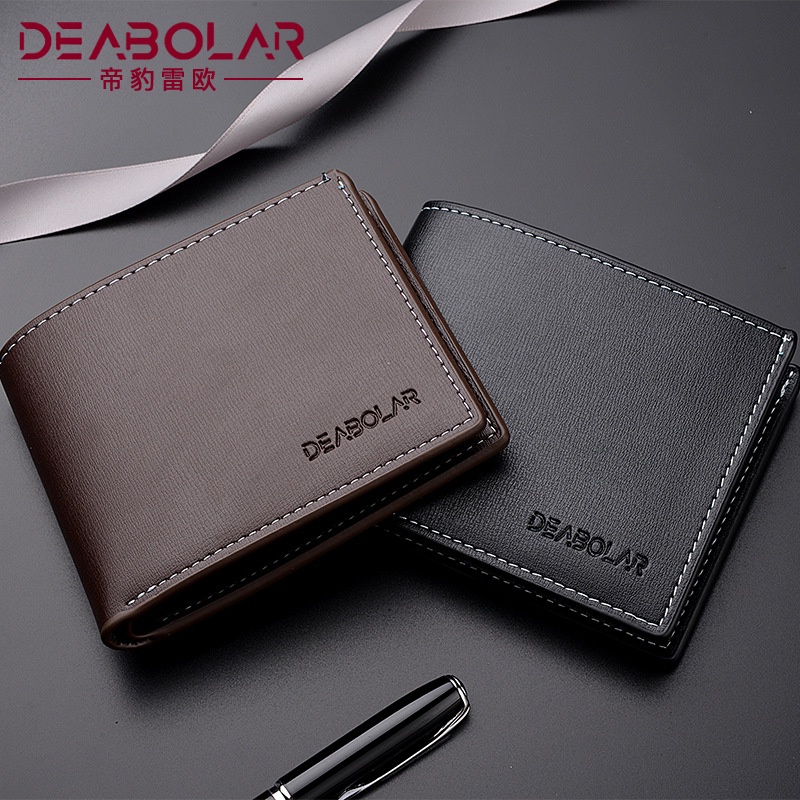 [ETC] DEABOLAR Dompet Pria Dompet Lipat Impor Original Casual Style 069-1